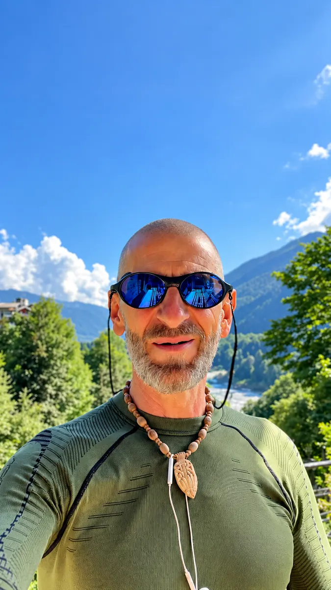 Radha Vinoda Das in the Himalayas